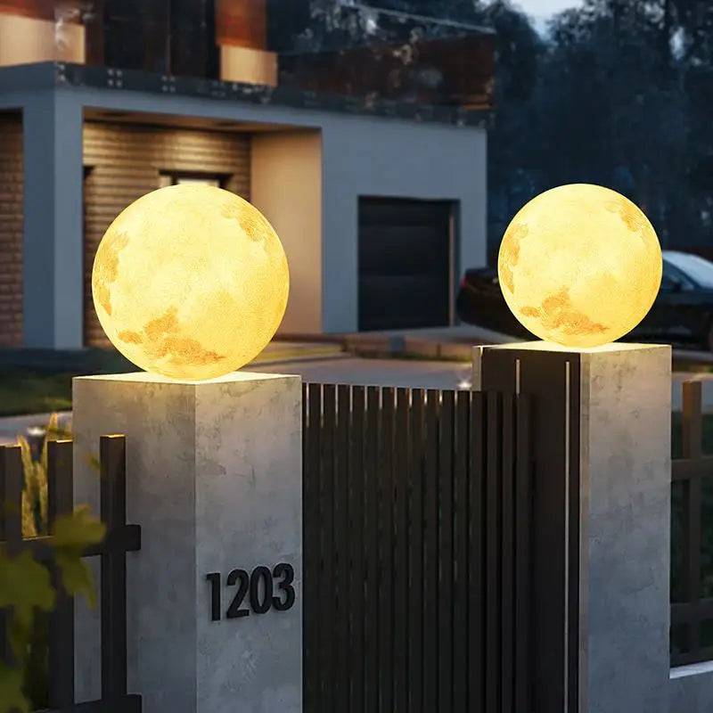 Sun Glow Resin Lawn Lamp