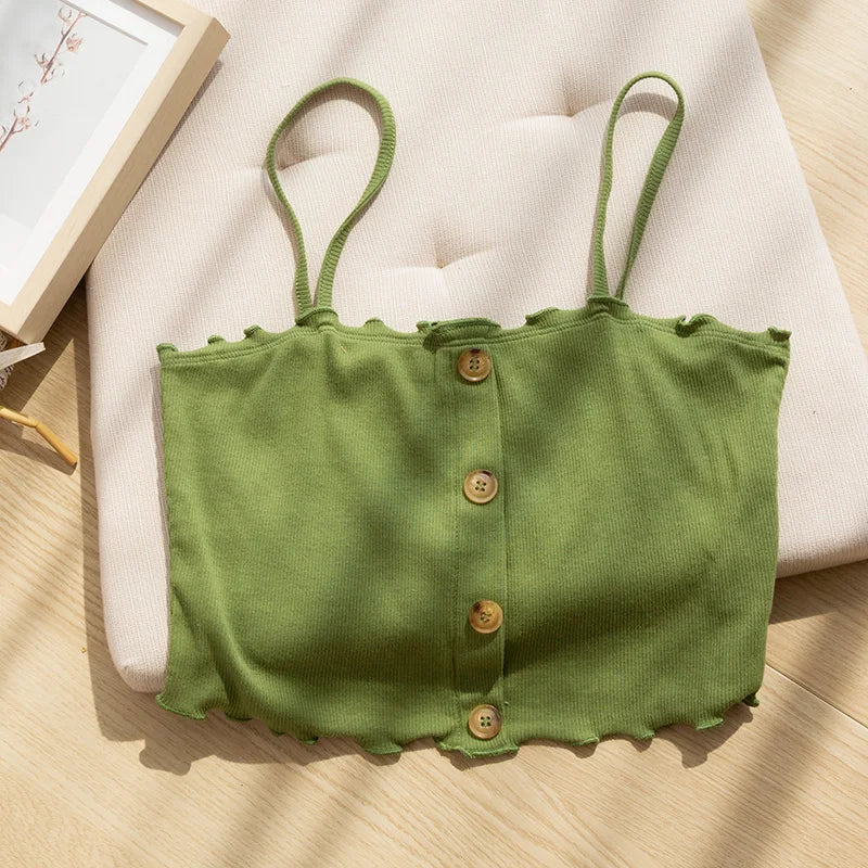 Twilight Coral 94% Cotton Womens Camis