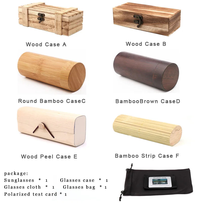 Meadow Slate Wooden Mens Sunglasses