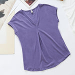 Sunset Breeze (None) Casual Cotton Womens Top