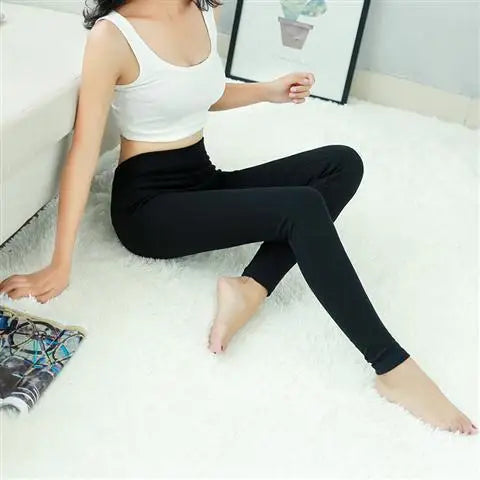 Earth Field Thick High Waist Cotton Womens Leggings