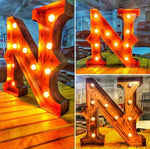 Golden Dawn Acrylic Light Letter Custom Style unisex LED Module