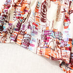 Azure Dew Dots Bohemian Summer Viscose Womens Tank Top