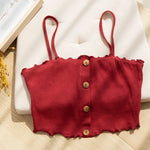 Twilight Coral 94% Cotton Womens Camis