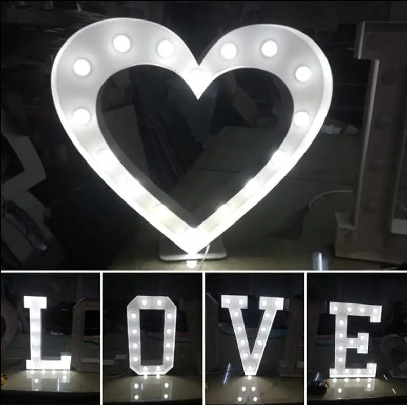 Golden Dawn Acrylic Light Letter Custom Style unisex LED Module