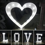 Golden Dawn Acrylic Light Letter Custom Style unisex LED Module