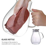 Natural Hydration Heat-Resistant Borosilicate Glass Kettle