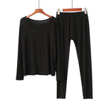 Sunset Rose 2Pcs Lounge Modal Cotton Womens Pajamas