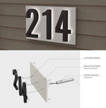 Crimson Sky Floral Outdoor Decoration Acrylic Womens LED Letters