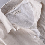 Azure Mist Casual Cotton Mens Shirt