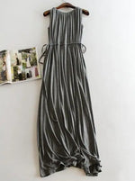 Crimson Mint Cotton Viscose Womens Drss