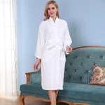 Fern Cloud Terry Cotton Womens Bathrobe