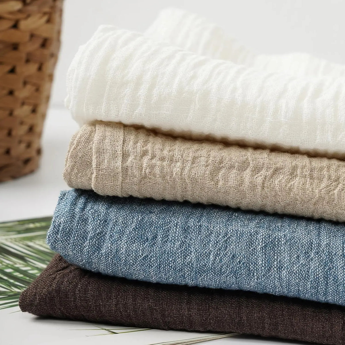 Lagoon BreezeLinen Bath Towel