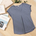 Sunset Breeze (None) Casual Cotton Womens Top