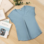 Sunset Breeze (None) Casual Cotton Womens Top