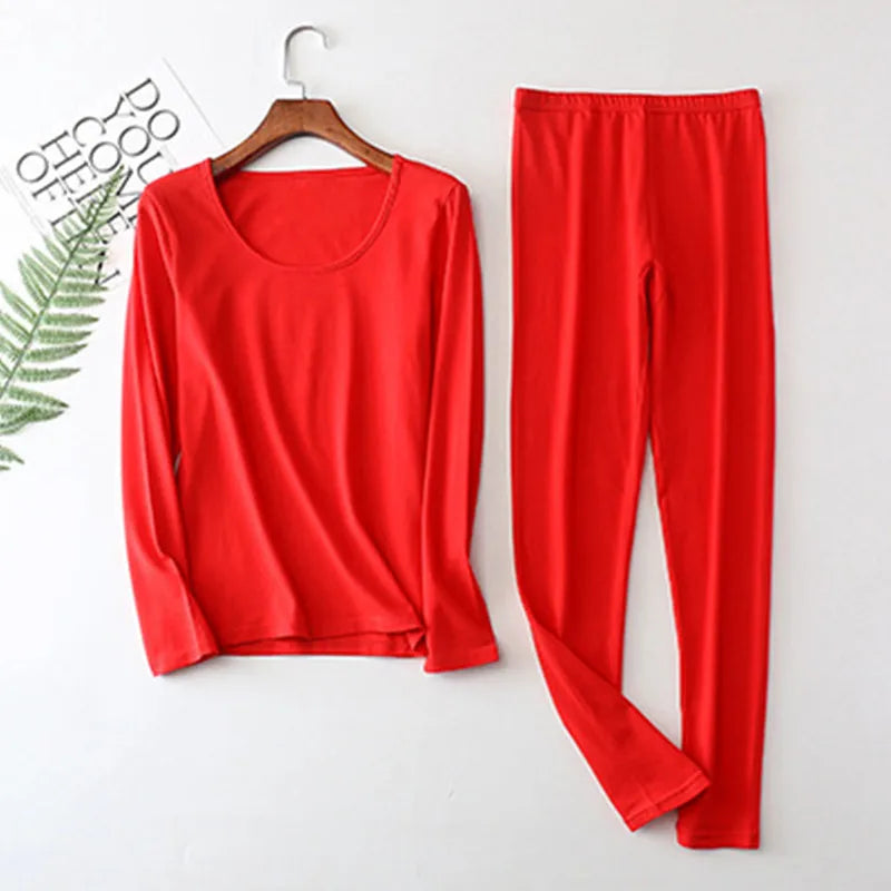 Grapefruit Rose Cotton Womens Pajamas