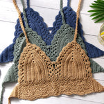 Ocean Beach Cotton Knit Womens Halter Top