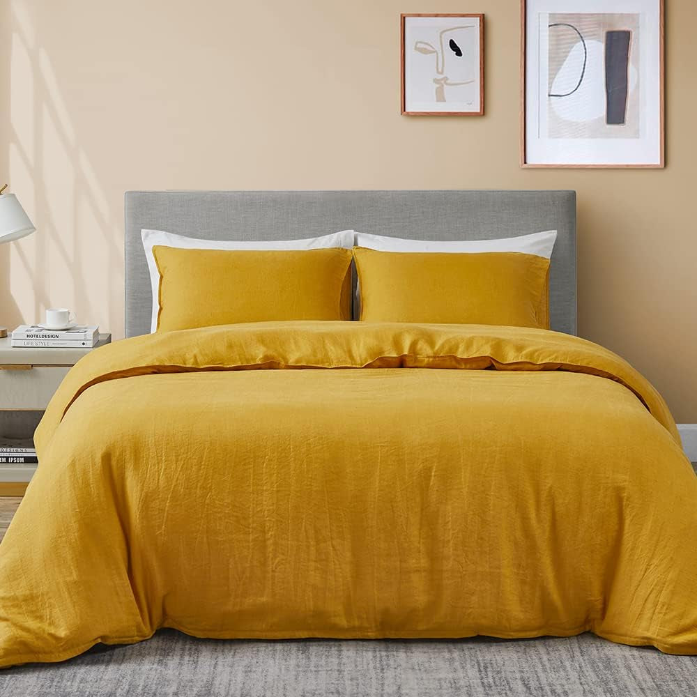 Meadow Breeze 100% Linen Bed Set | Hypoallergenic - Allergy Friendly - Naturally Free