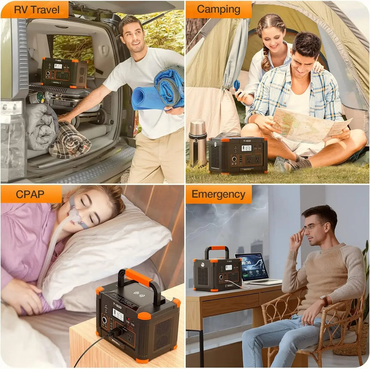 Azure Mist Outdoor Green Solar Generator