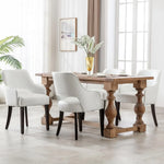 Sand Dune 4Pcs Polyester Dining Chairs