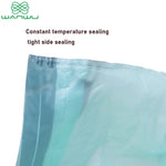 Azure Sky Blue Biodegradable Bags Vest Trash Bag 60 Count 25L