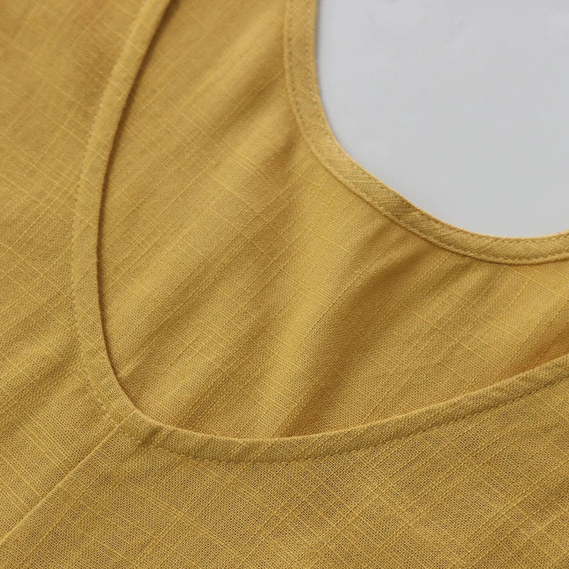 Summer Breeze Linen Viscose Womens Dress