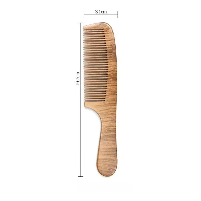 Celestial Slate Minimalist Organic Unisex Hair Comb