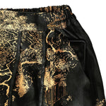 Golden Landscape 50MM Mulberry Silk Womens Skirt