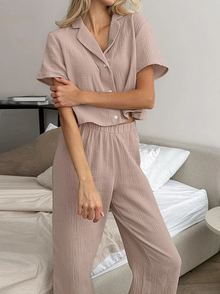 Magnolia Fields Cotton Womens Lounge Set