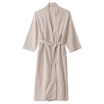 Mint Meadow Plain Dyed Bath Gown Cotton Womens