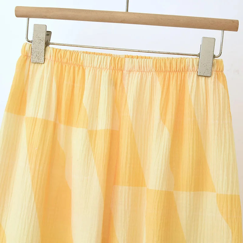 Sunrise Bloom Cotton Womens Pajamas