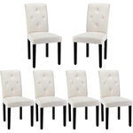 Serene Lagoon Linen Dining Chairs Set