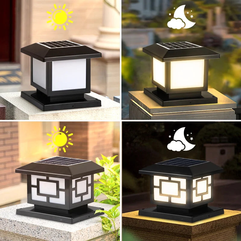 Energy Savers Waterproof Solar Powered Garden Lamp