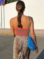 Sun Rivers Stripes Cotton Womens Top