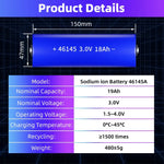 Reable Power 46145 3V Sodium Ion Batteries Grade A