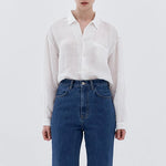 Gentle River Linen Womens Blouse
