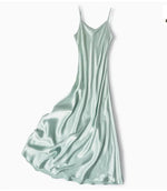 Ocean Palette 100% Mulberry Silk Womens Dress