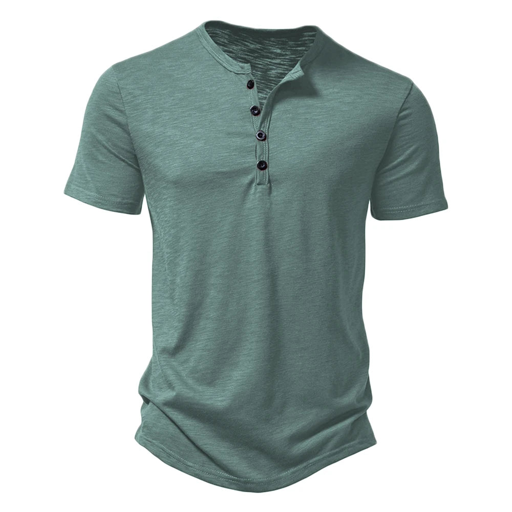 Emerald Breeze Cotton Mens Shirt