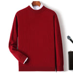 Sandstone Drift 100% Cashmere Mens Sweater