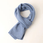 Red Berries Knit 100% Cashmere Womens Scarf