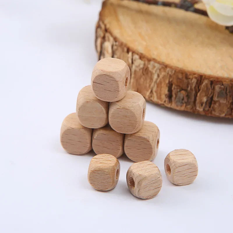 Maple Wood Jewelry Findings Beads