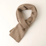 Red Berries Knit 100% Cashmere Womens Scarf