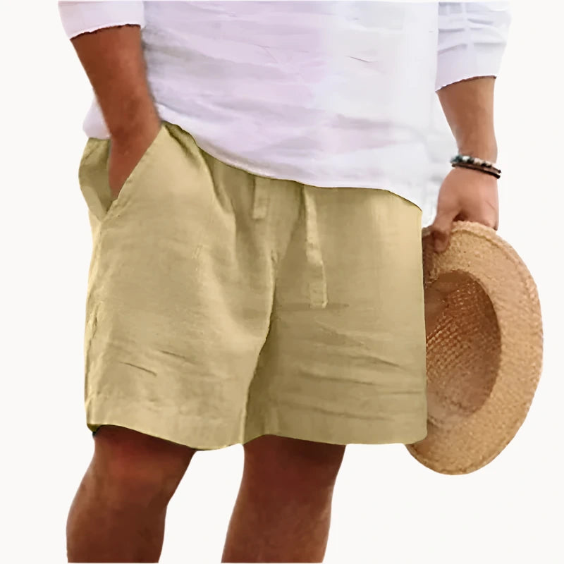 Sunny Sands Cotton Mens Beach Shorts
