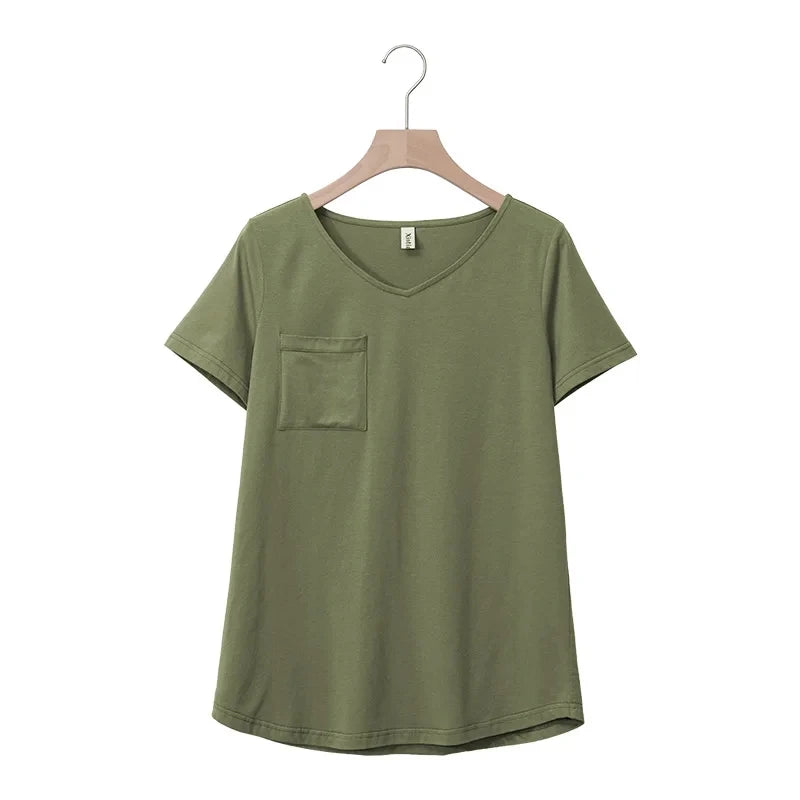 Sunset Breeze (None) Casual Cotton Womens Top