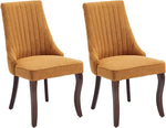 Evergreen Mist Calm Linen Unisex Dining Chairs