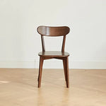Sunlit Oak 2Pcs 100% Oak Wood Dining Chair