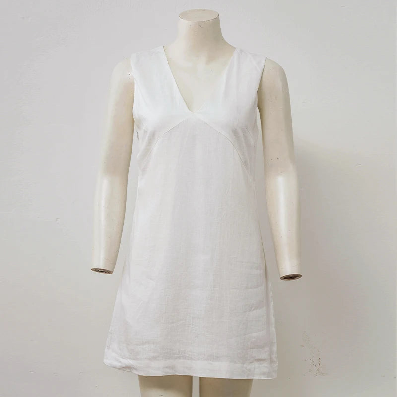 Sunrise Linen Womens Dress