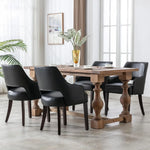 Sand Dune 4Pcs Polyester Dining Chairs