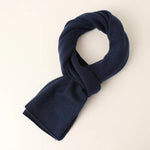 Red Berries Knit 100% Cashmere Womens Scarf