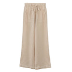 Mist Jade Linen Womens Pants